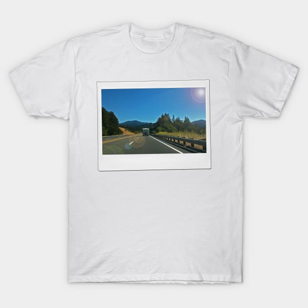 snapshot road trip (blank) T-Shirt by mystudiocreate